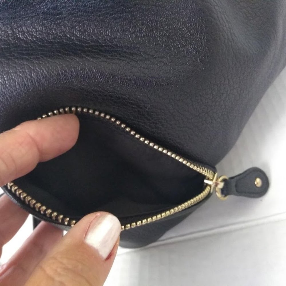 Express Black Drawstring Backpack Handbag - image 6